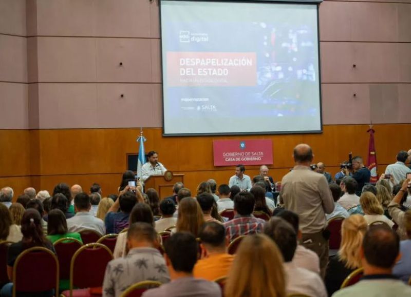 VIDEO | La provincia avanza en transformación digital: Sáenz presentó plataforma para eliminar el papel del Estado