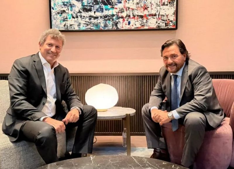 Sáenz se reunió con el CEO de Cresud para explorar inversiones agroindustriales en Salta