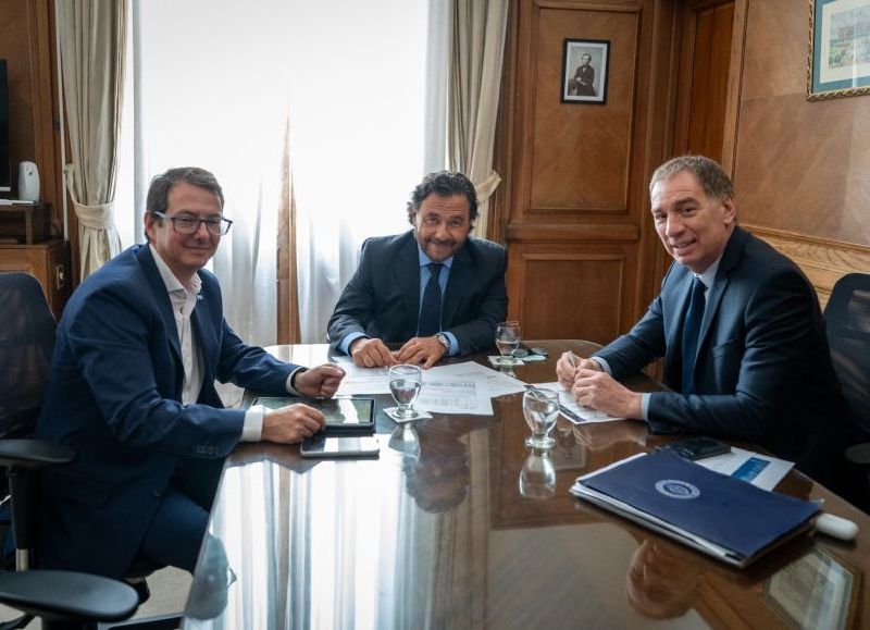 Sáenz gestionó con el Ministro del Interior la continuidad de obras federales en Salta