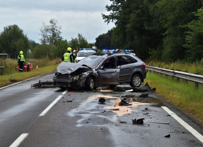 Fatal siniestro tras una picada: volcó un auto y murió un joven