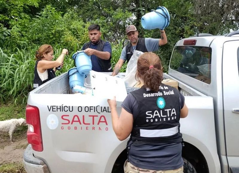 VIDEO | Más de 20 municipios fueron asistidos por las inclemencias del tiempo y la crecida del río Bermejo
