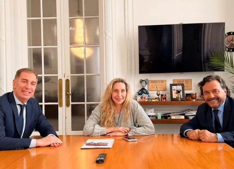 Sáenz se reunió con Karina Milei para avanzar en una agenda de trabajo conjunta entre Provincia y Nación
