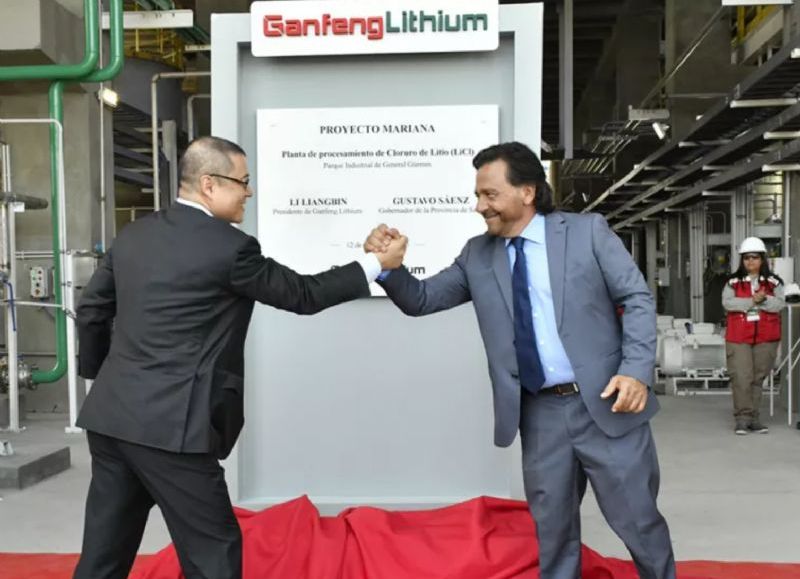 Se inauguró la tercera planta de litio: "Somos la provincia con más minas en producción", dijo Sáenz