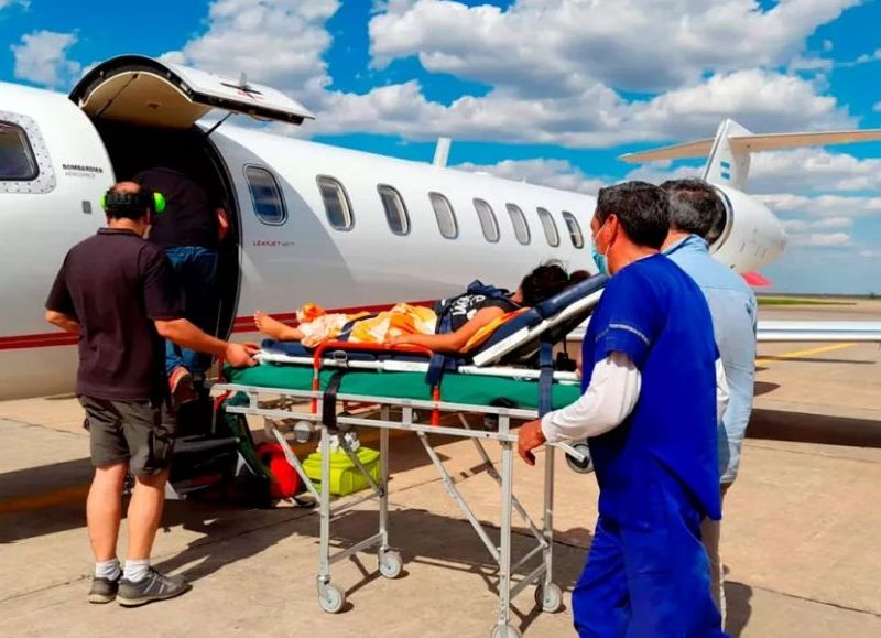Salud concretó más de 190 traslados sanitarios aéreos en lo que va del 2025