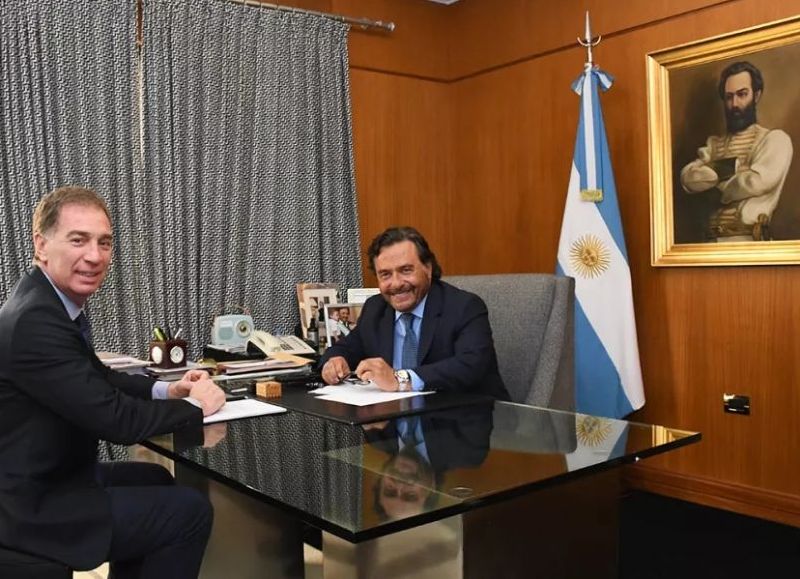 VIDEO | Sáenz planteó a Santilli agenda de prioridades para Salta y requirió más previsibilidad en los fondos de obras